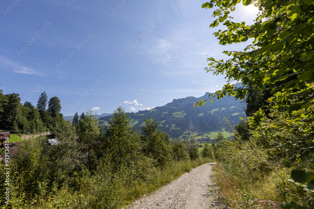 Fototapeta premium Zillertal beim Keilkeller Wasserfall