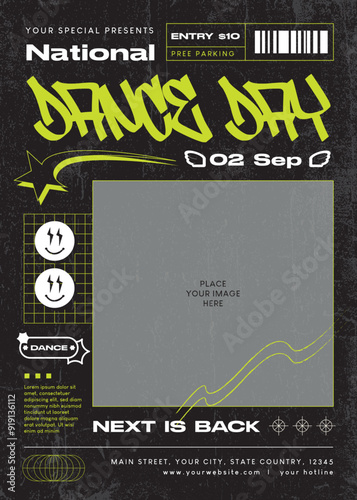 National Dance Day Flyer