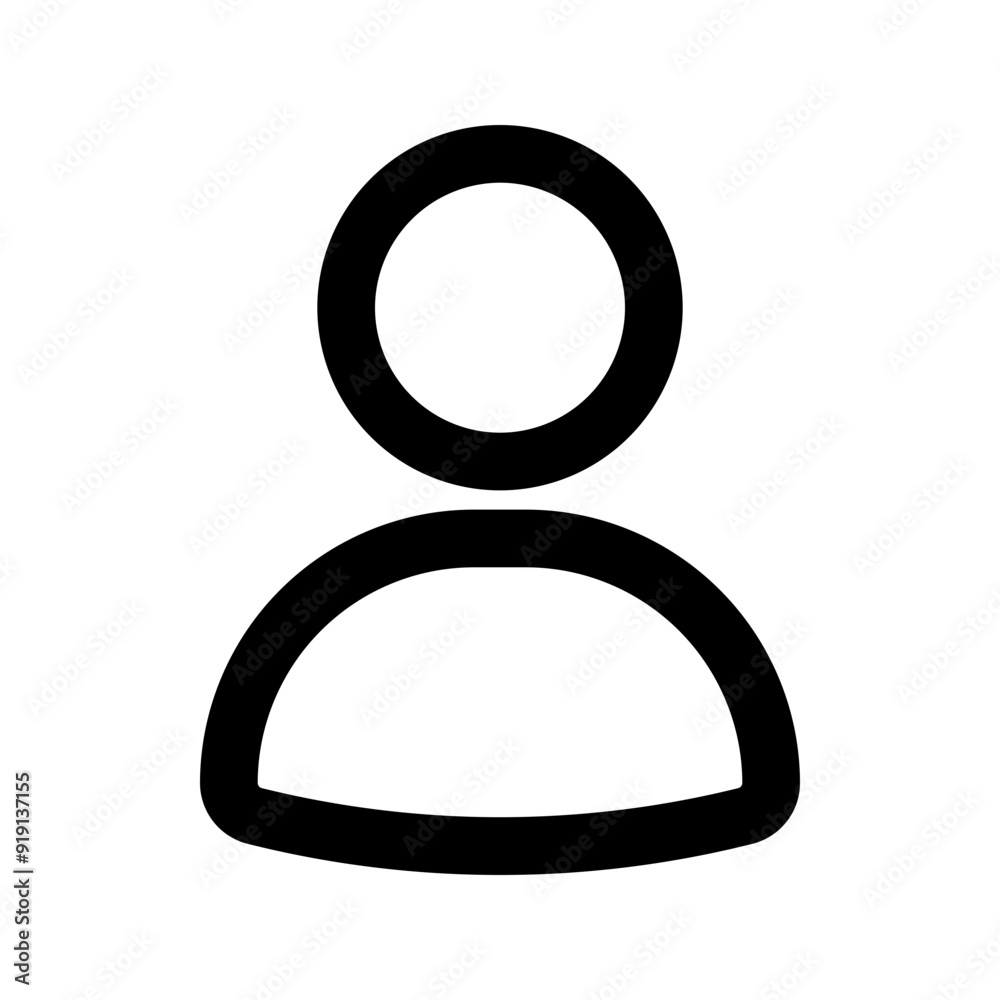 person line icon person line icon