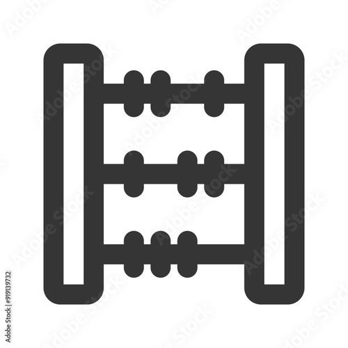 abacus line color icon