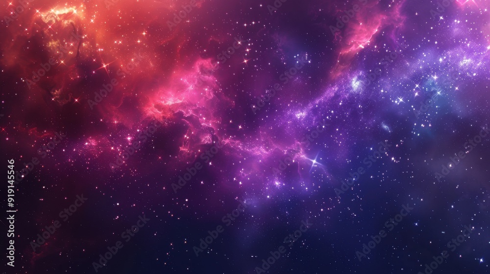A mesmerizing galaxy background with a vibrant nebula, countless stars twinkling in the distance, and a sense of infinite space and wonder, ideal for cosmic-themed designs A mesmerizing galaxy background with a vibrant nebula, countless stars twinkling in the distance, and a sense of infinite space and wonder, ideal for cosmic-themed designs