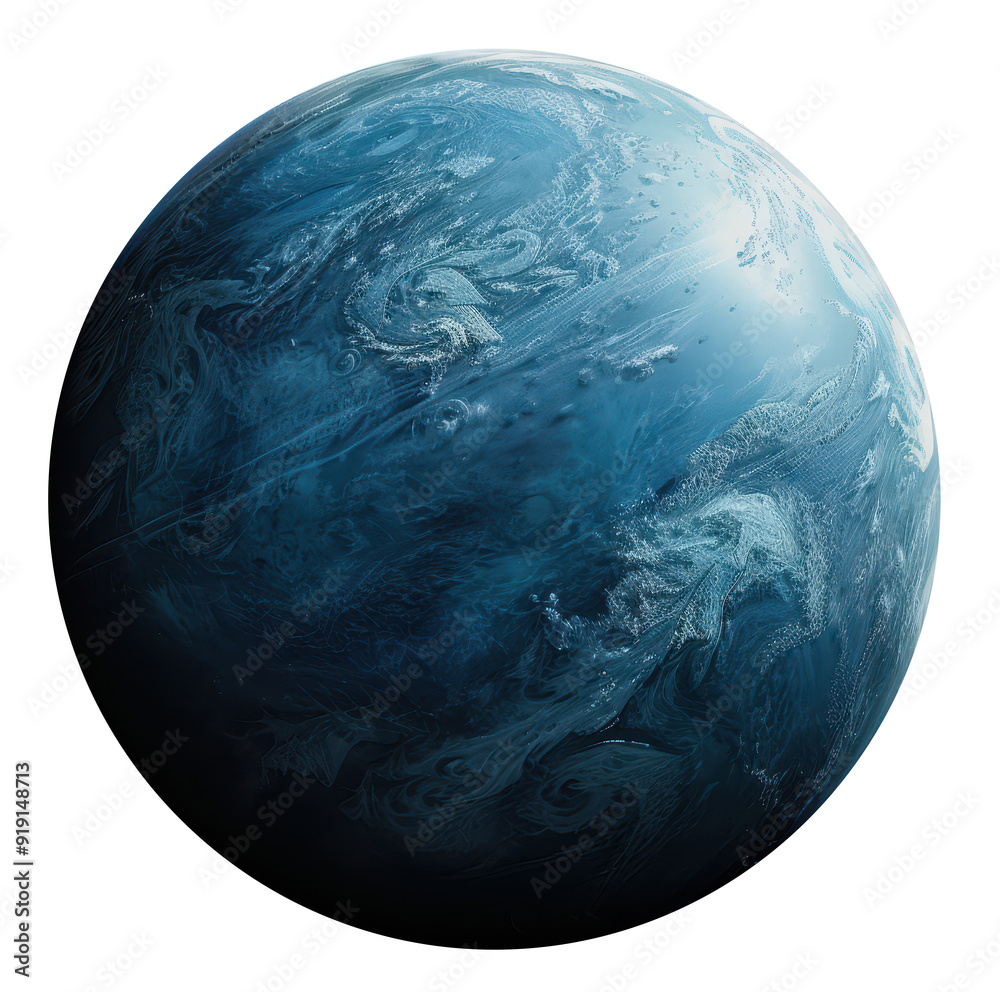 Planet Neptune in Space