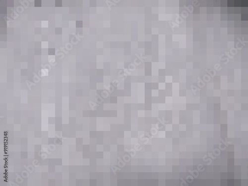 Mozaic abstract pixel art grey color for background usage