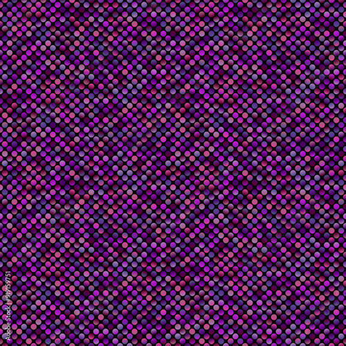 Seamless geometrical dot pattern background - abstract vector graphic design