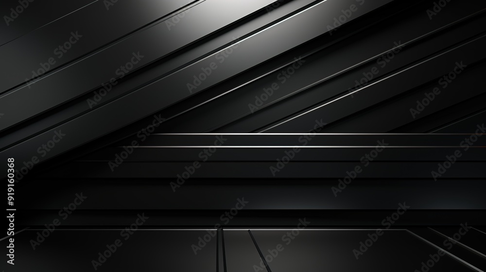 Abstract black and white geometric background with angled lines. Abstract black and white geometric background with angled lines.