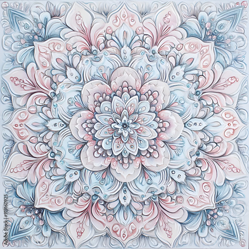 Intricate Mandala Wallpaper Design