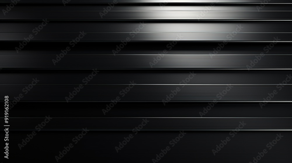Abstract black and white striped background with subtle light. Abstract black and white striped background with subtle light.