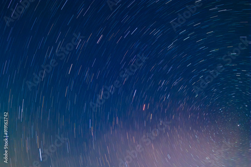 星降る夜, 星の光跡, スタートレイル