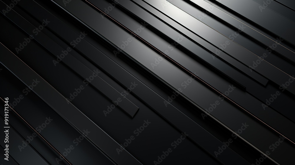 Obraz premium Abstract black and gold diagonal lines background.
