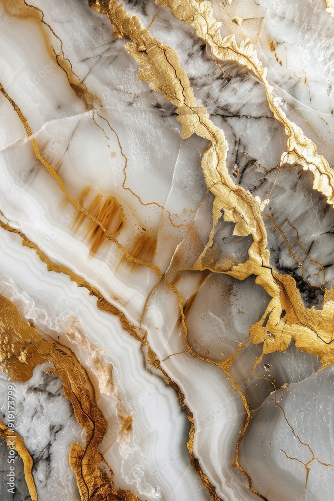Gold and white marble background with golden waves, surreal organic fluid shapes, high resolution Gold and white marble background with golden waves, surreal organic fluid shapes, high resolution