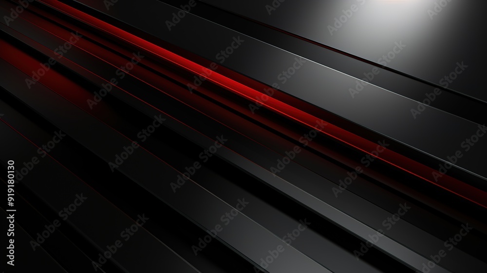 Abstract black background with red lines. Abstract black background with red lines.