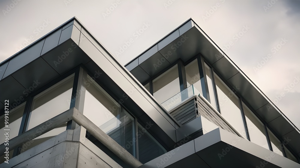modern office building with windows modern office building with windows