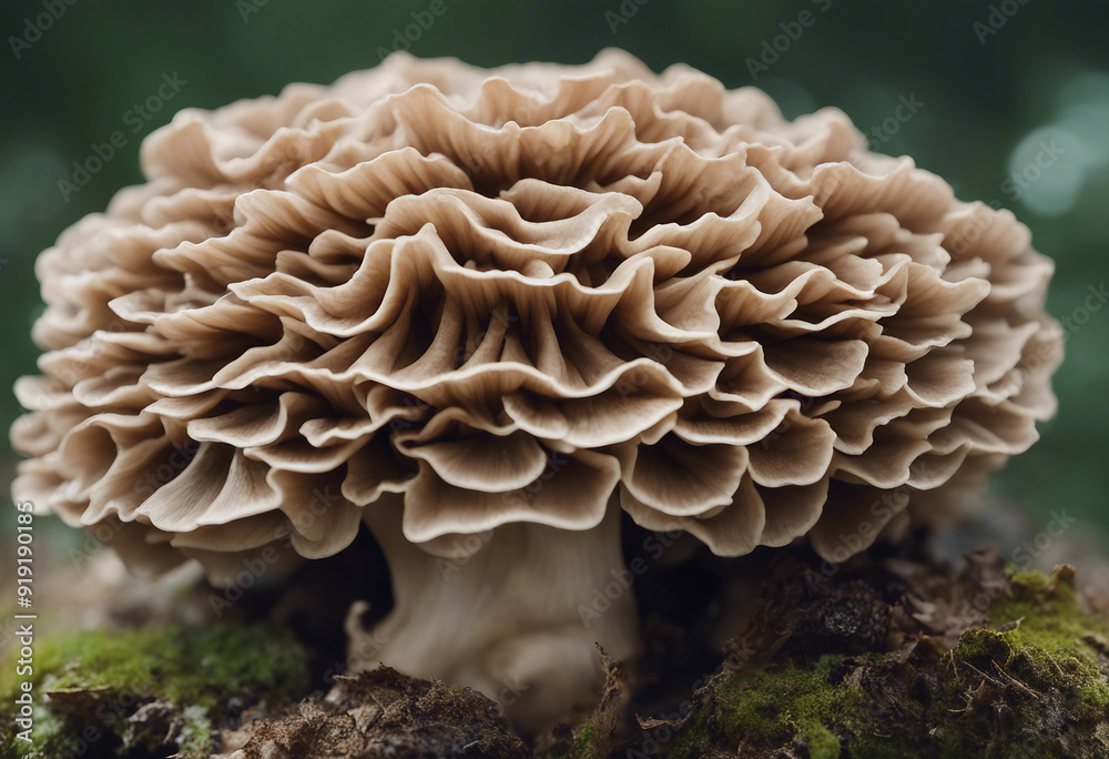 Maitake mushroom grifola frondosa isolated on white or transparent Maitake mushroom grifola frondosa isolated on white or transparent