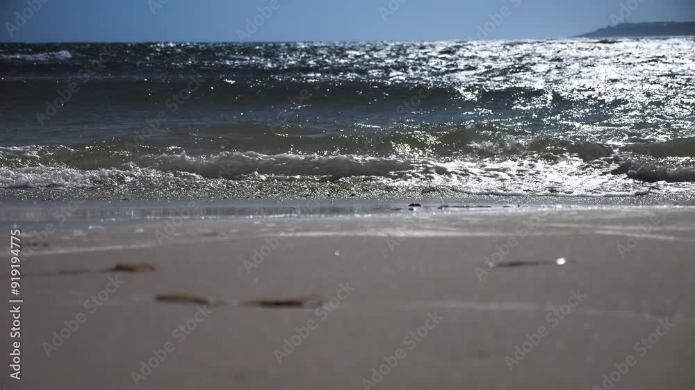Beautiful beach in the south of Sicily, Italy in slow motion Beautiful beach in the south of Sicily, Italy in slow motion