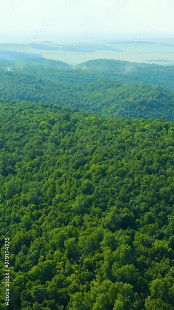 Aerial view of rural area during summer Aerial view of rural area during summer