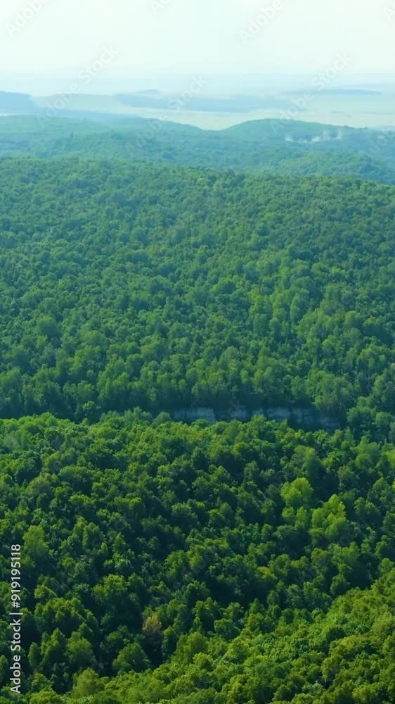Aerial view of rural area during summer Aerial view of rural area during summer