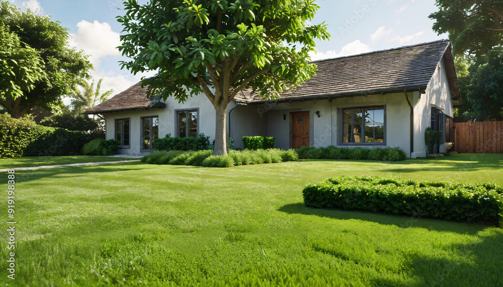 Φωτογραφία Jolie maison de campagne avec jardin verdoyant