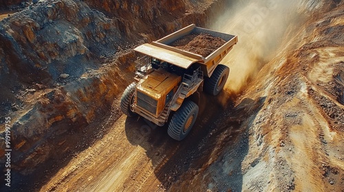 Heavy Duty Truck in Quarry