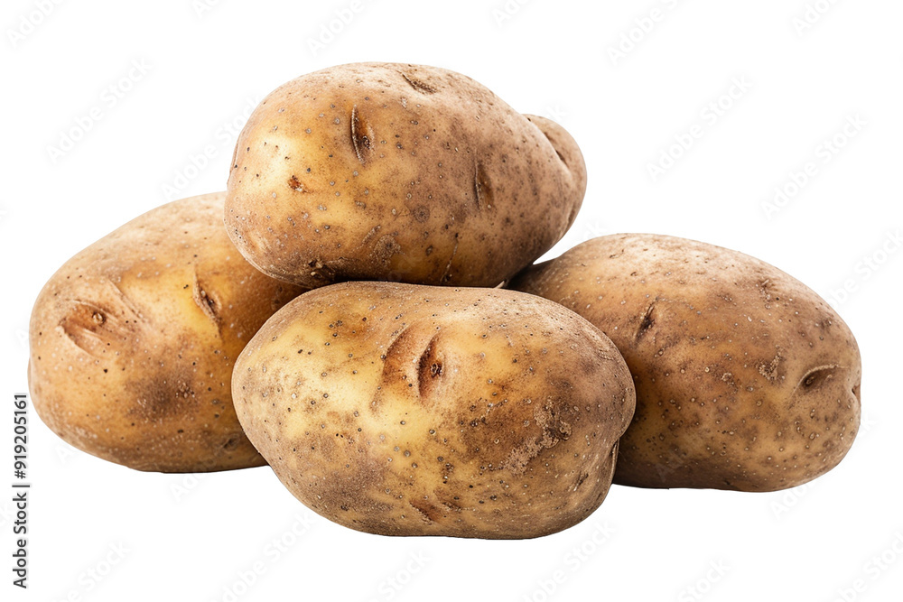 potatoes isolated potatoes isolated