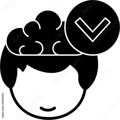 Chevron Down Vector Icon Design