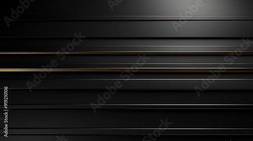 Abstract black and gold lines background.