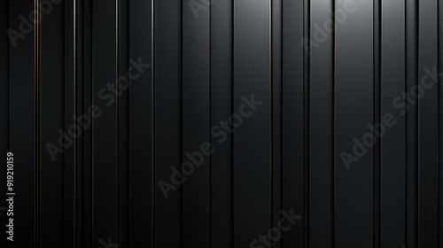 Abstract dark background with vertical lines and gold accents.
