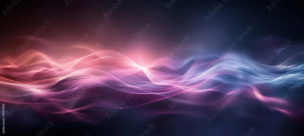 Futuristic Soft Light Waves Futuristic Soft Light Waves
