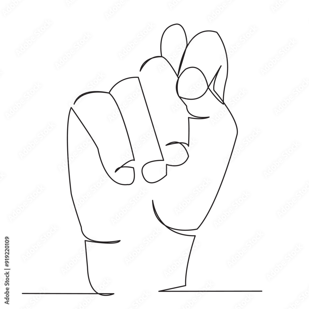 one open single drawn line art doodle hand, deaf, sign, finger, language, gesture. Isolated hand-drawn outline image on a bol background. the letter T one open single drawn line art doodle hand, deaf, sign, finger, language, gesture. Isolated hand-drawn outline image on a bol background. the letter T