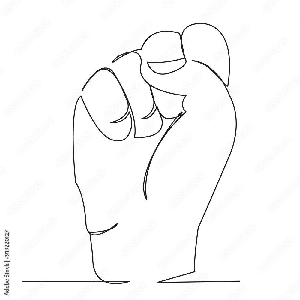 one open single drawn line art doodle hand, deaf, sign, finger, language, gesture. Isolated hand-drawn outline image on a bol background. the letter S one open single drawn line art doodle hand, deaf, sign, finger, language, gesture. Isolated hand-drawn outline image on a bol background. the letter S