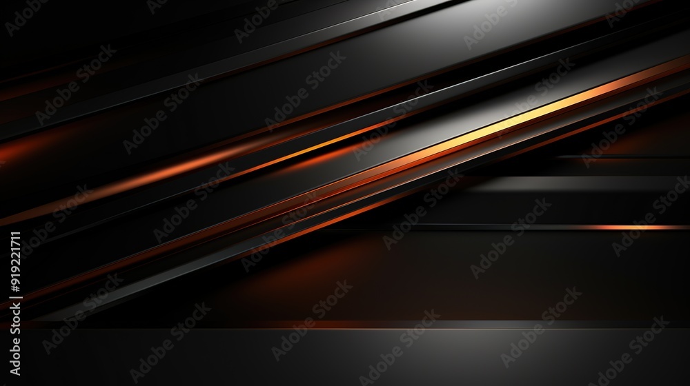 Abstract black and orange diagonal lines background. Abstract black and orange diagonal lines background.