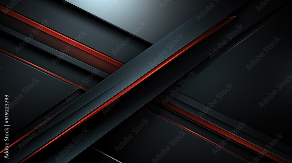 Abstract black and orange geometric background. Abstract black and orange geometric background.