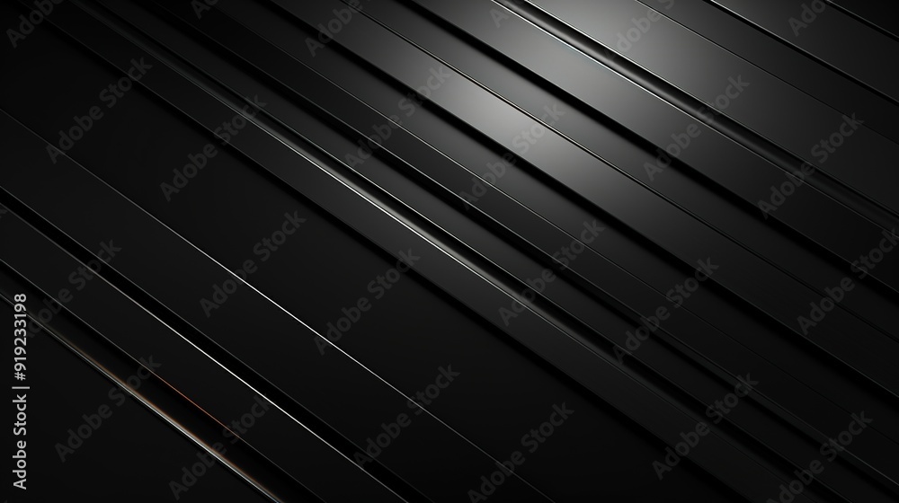 Obraz premium Abstract black and white diagonal lines background.