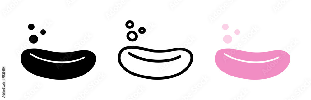 Set of Soap cartoon doodle, Vector, Illustration. Set of Soap cartoon doodle, Vector, Illustration.