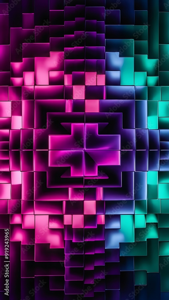 Abstract colorful square wallpaper background. Abstract colorful square wallpaper background.