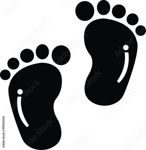 Little Steps – Adorable Baby Footprints Art