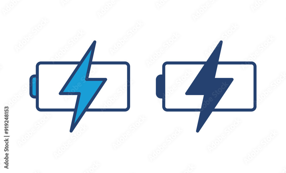 Battery vector icon. battery charge level. battery Charging icon Battery vector icon. battery charge level. battery Charging icon