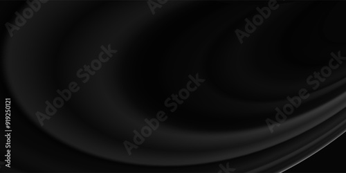 Black luxury fabric background with copy space. dark, texture, fabric,