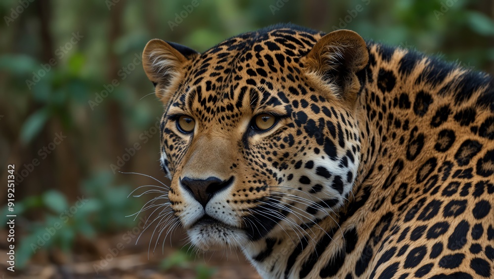 Obraz premium jaguar in zoo