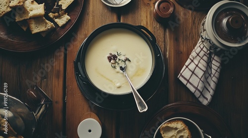 Swiss Fondue Photography: Capturing Melted Cheese with a 50mm Lens photo