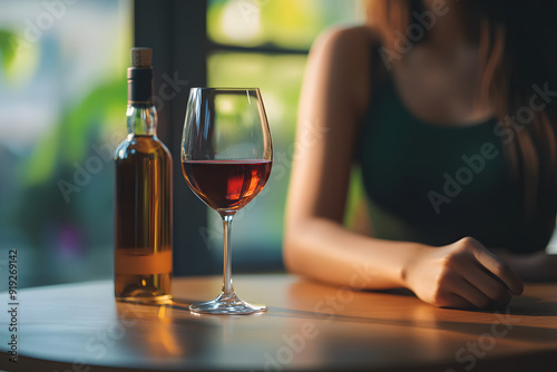 Struggling with Alcoholism: A Young Woman's Battle with Addiction