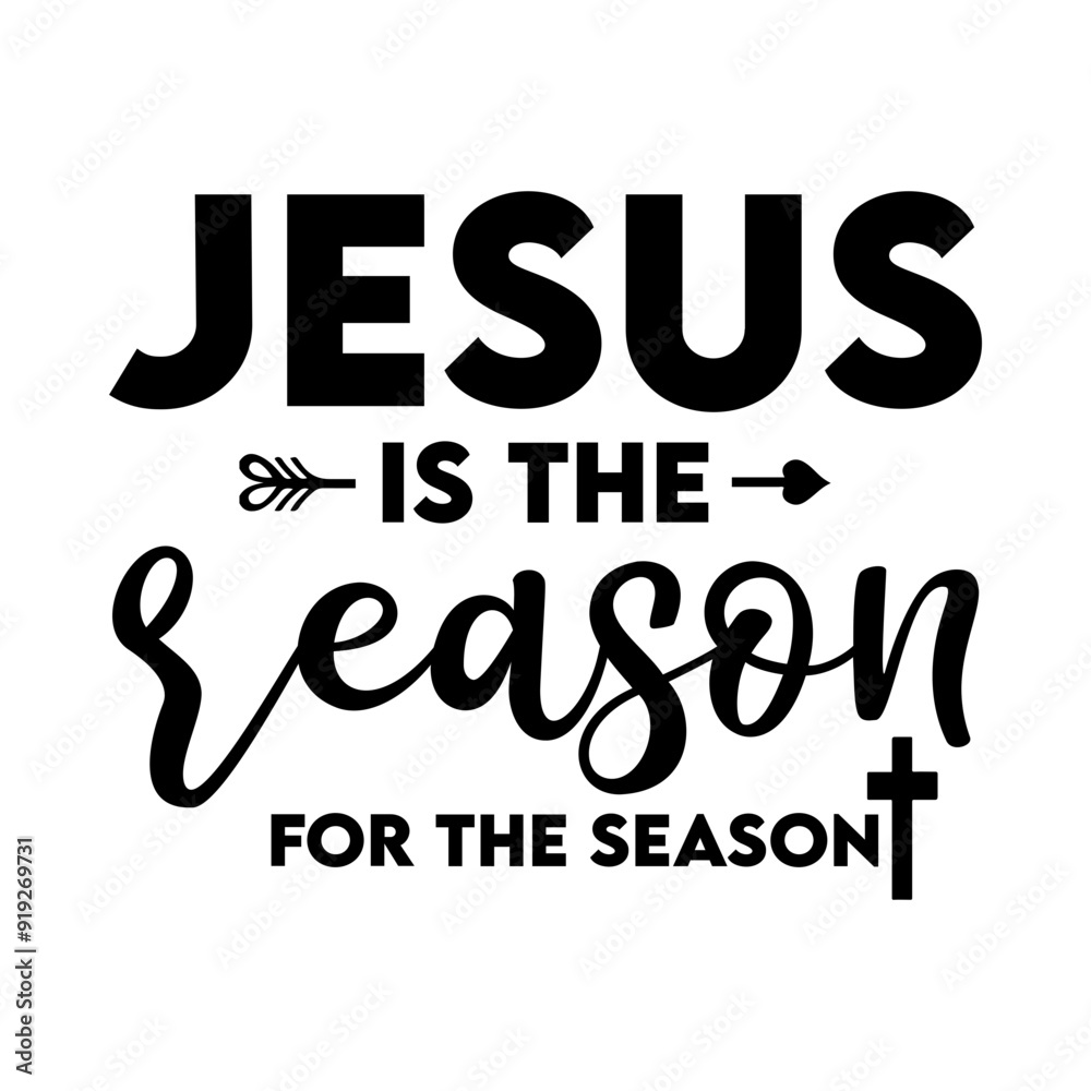 Jesus Is The Reason For The Season svg Jesus Is The Reason For The Season svg