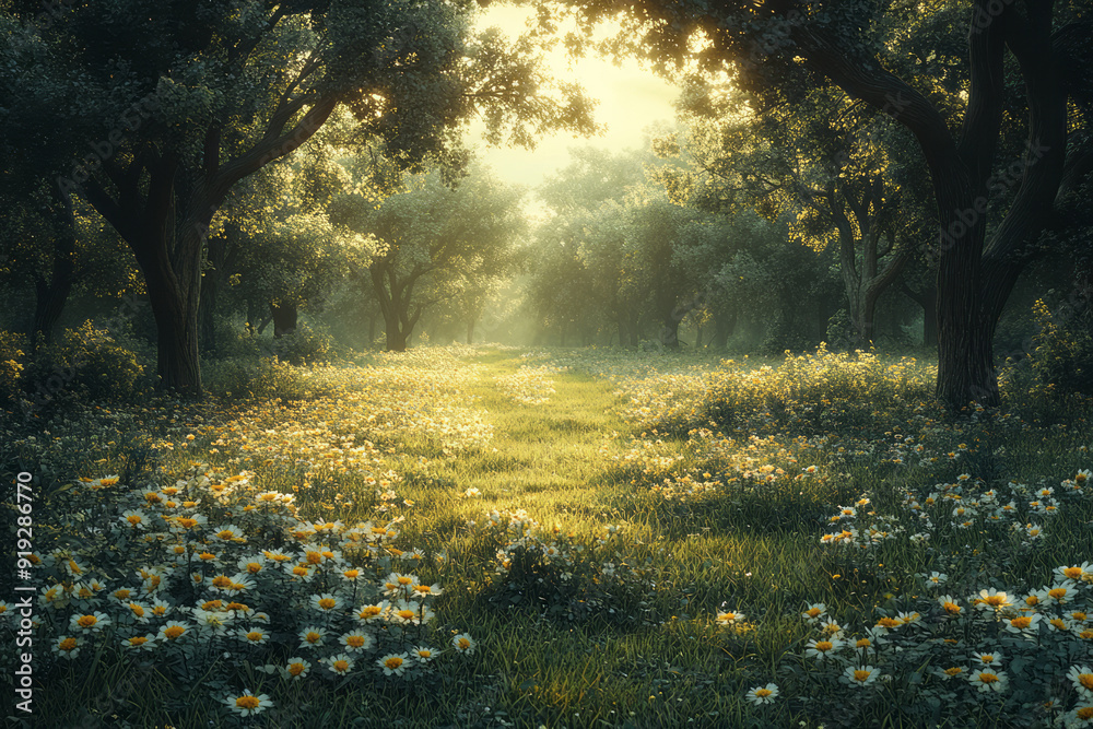 A quiet glade where the whispers of the wild are heard in the soft chirping of crickets and the rustling of nocturnal animals, A quiet glade where the whispers of the wild are heard in the soft chirping of crickets and the rustling of nocturnal animals,