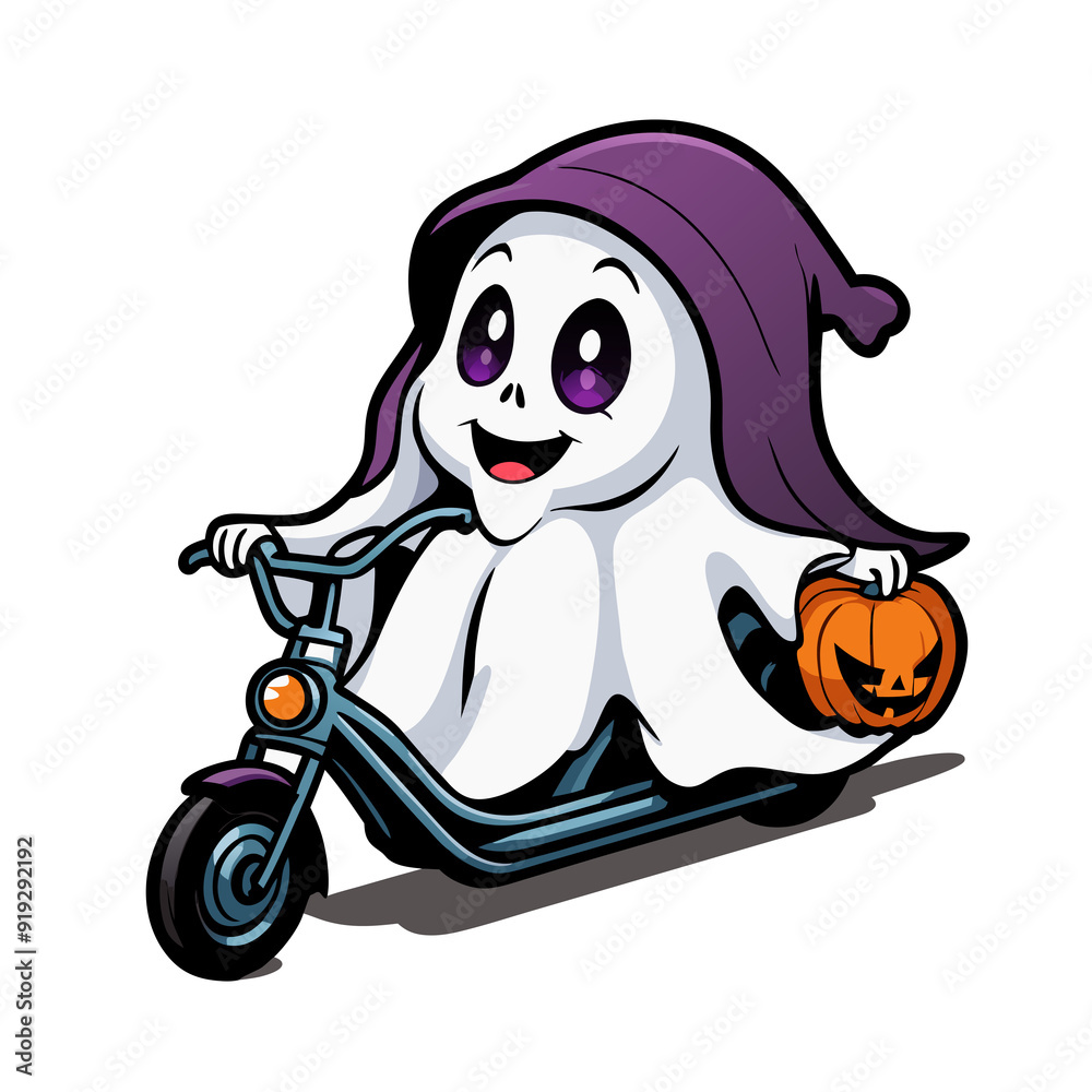 halloween graphic ghost riding a motorcycle halloween graphic ghost riding a motorcycle