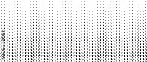 Blended  doodle black cat on white for pattern and background,  Abstract geometric texture collection design,Halloween concept.