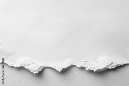 PNG Crumpled white paper texture background