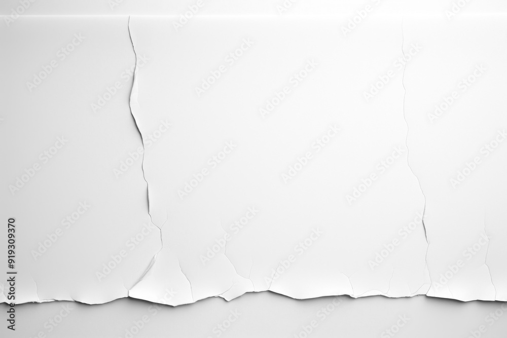 Obraz premium PNG Torn white paper texture background