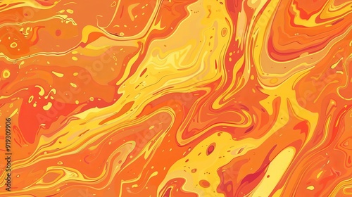 Orange and Yellow abstract background photo