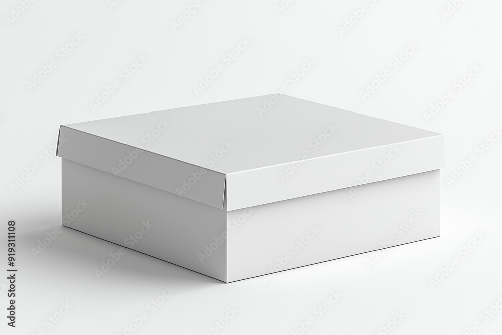 Paper Box Mockup A4 on isolated background created with Generative AI Paper Box Mockup A4 on isolated background created with Generative AI