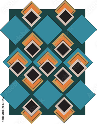 pattern with squares