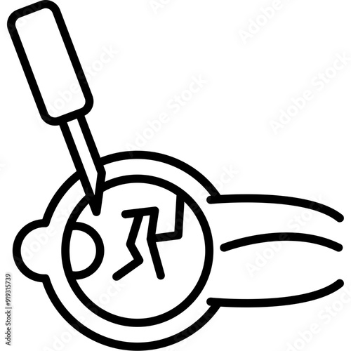 Retinal Detachment Surgery Icon